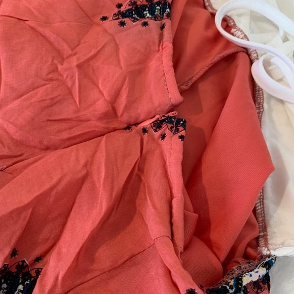 NWT Fashion Nova Trouble In Paradise Coral Jumpsuit Size S - Picture 11 of 16
